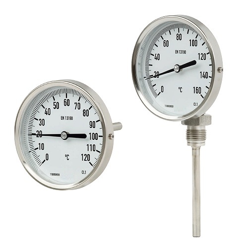 双金属表盘温度计